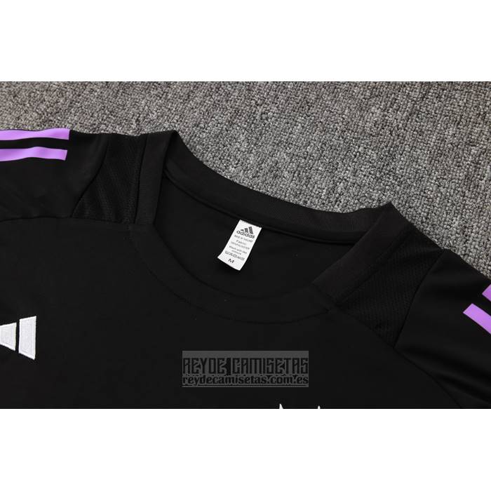 Chandal del Alemania Manga Corta 2024-2025 Negro - Pantalon Corto